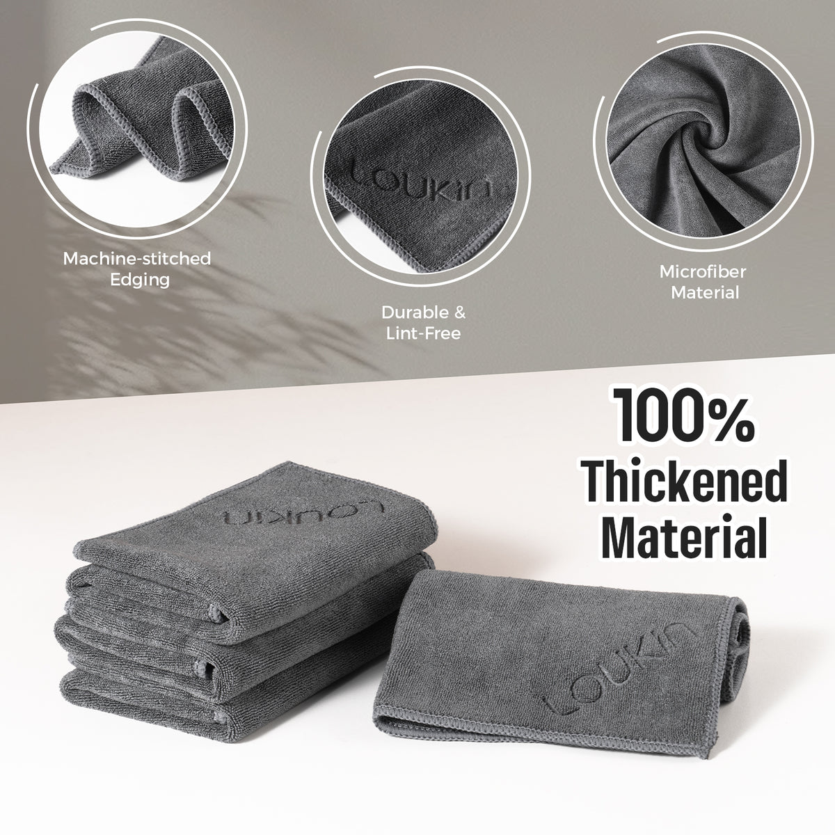 Dry Erase Cloth with Detachable Magnet