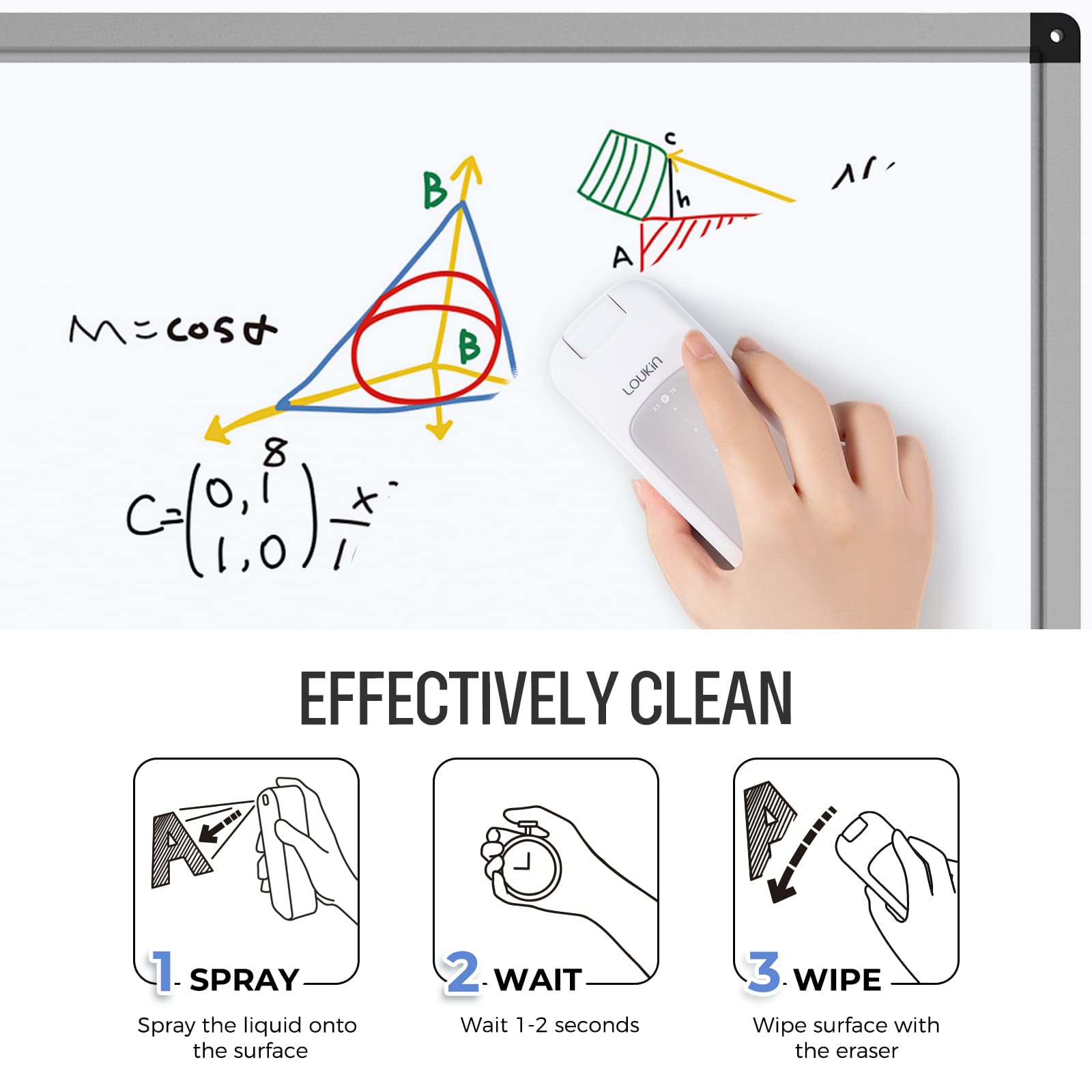 Replaceable All-in-One Eraser Set