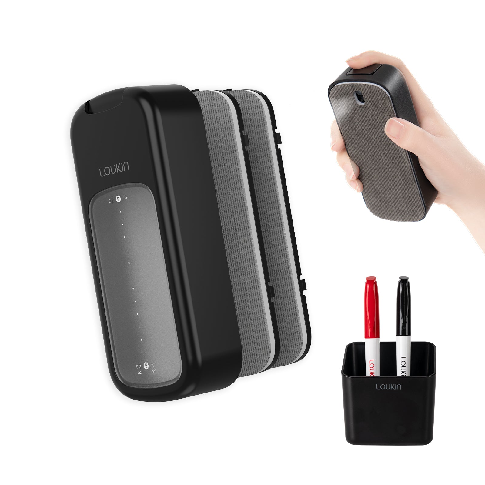 Replaceable All-in-One Eraser Set