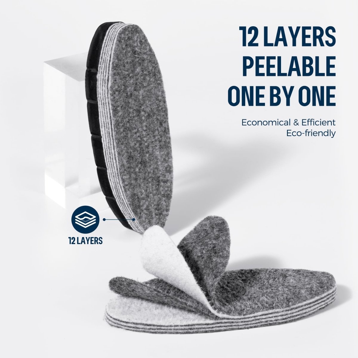 loukin Double-Sided Whiteboard Eraser (White) demonstrating the REPLACEABLE & REVERSIBLE pads for Long Service Life. The image shows a three-step guide: Step 1 shows detaching the reversible pad from the eraser body. The pad features a Microfiber Surface for wet erasing and an Electrostatic Surface for dry erasing. Step 2 illustrates flipping the pad. Step 3 shows reattaching the pad to the eraser body.