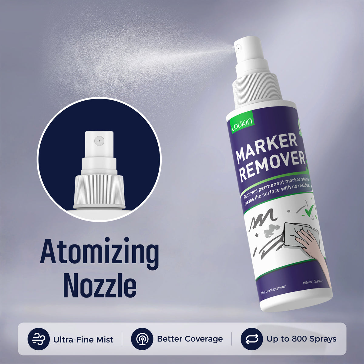 Permanent Marker Remover Spray (3.4 fl oz)