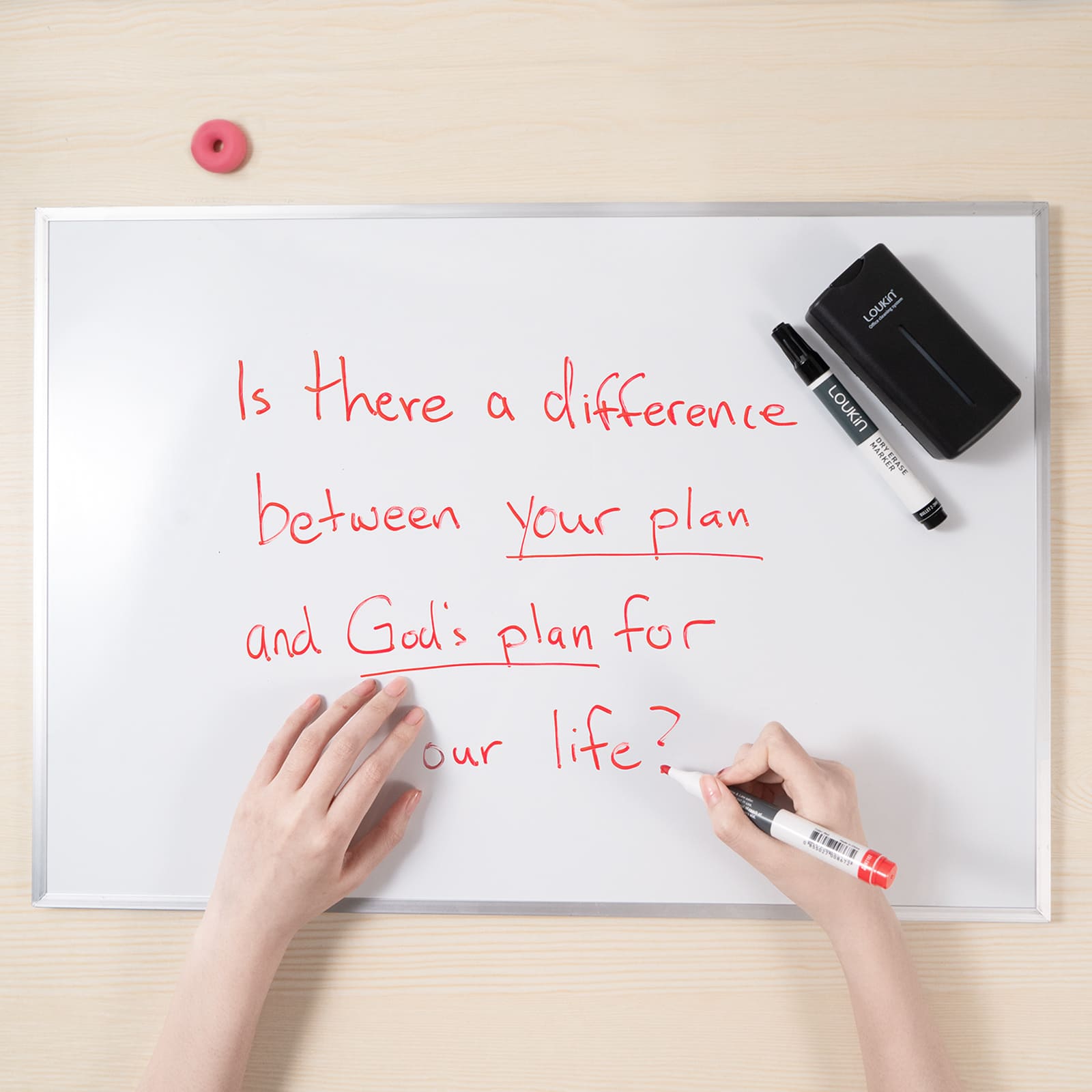 All-in-One Magnetic Dry Erase Eraser