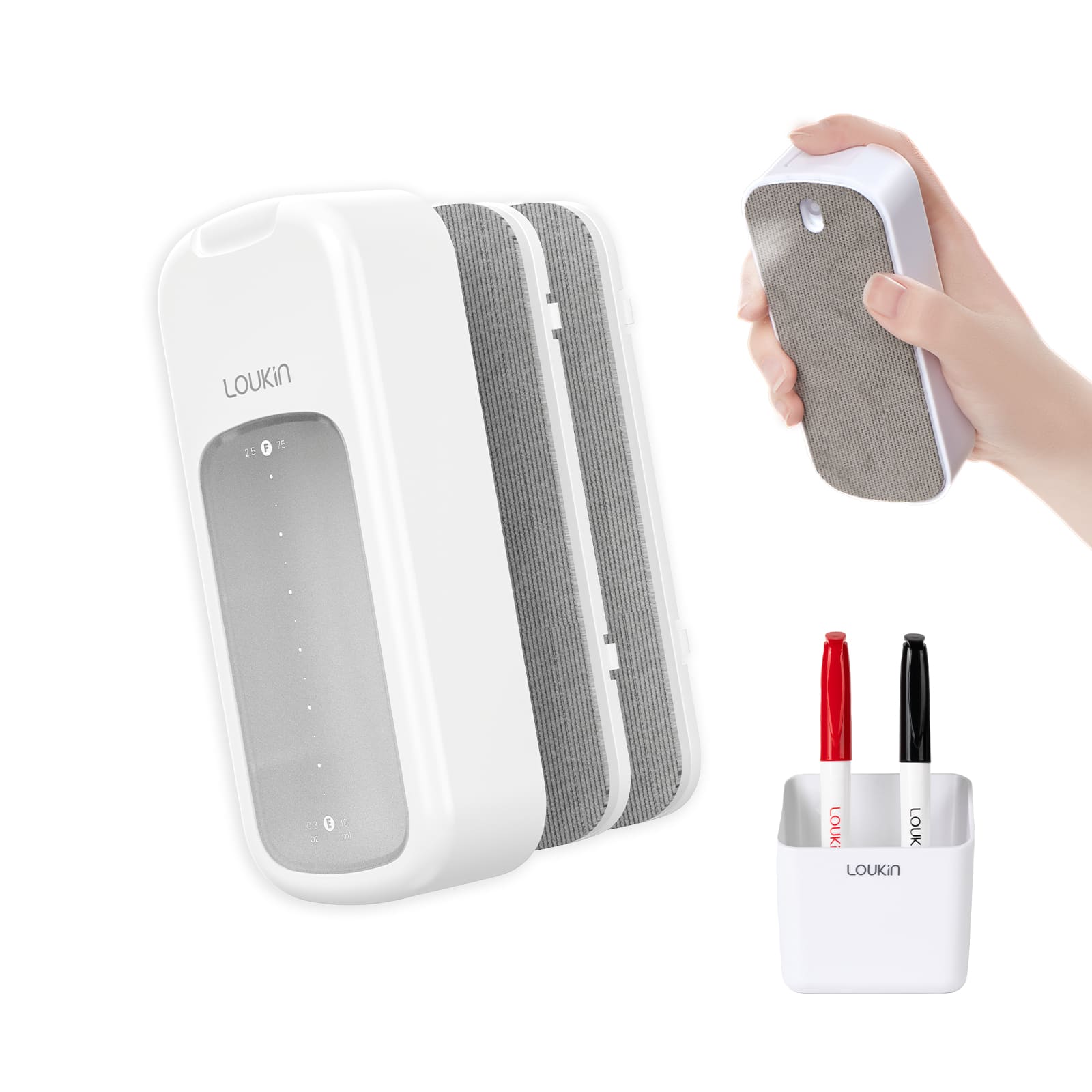 Replaceable All-in-One Eraser Set