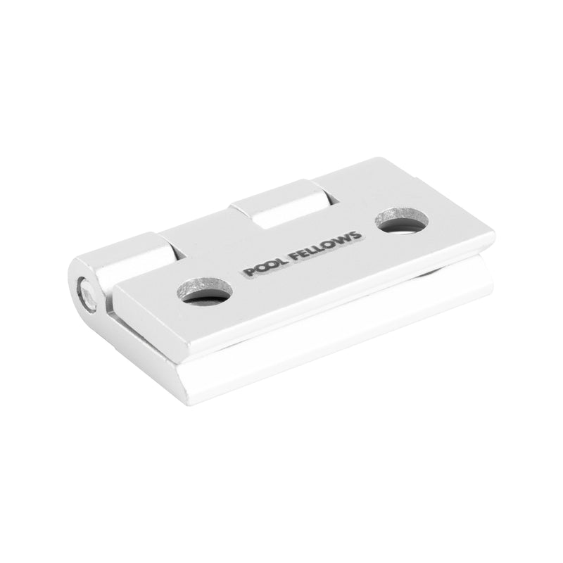 Metal Fordable Butt Door Hinge, Silver Cabinet Hinge, Aluminum Alloy Torque Adjustable Damping Hinge