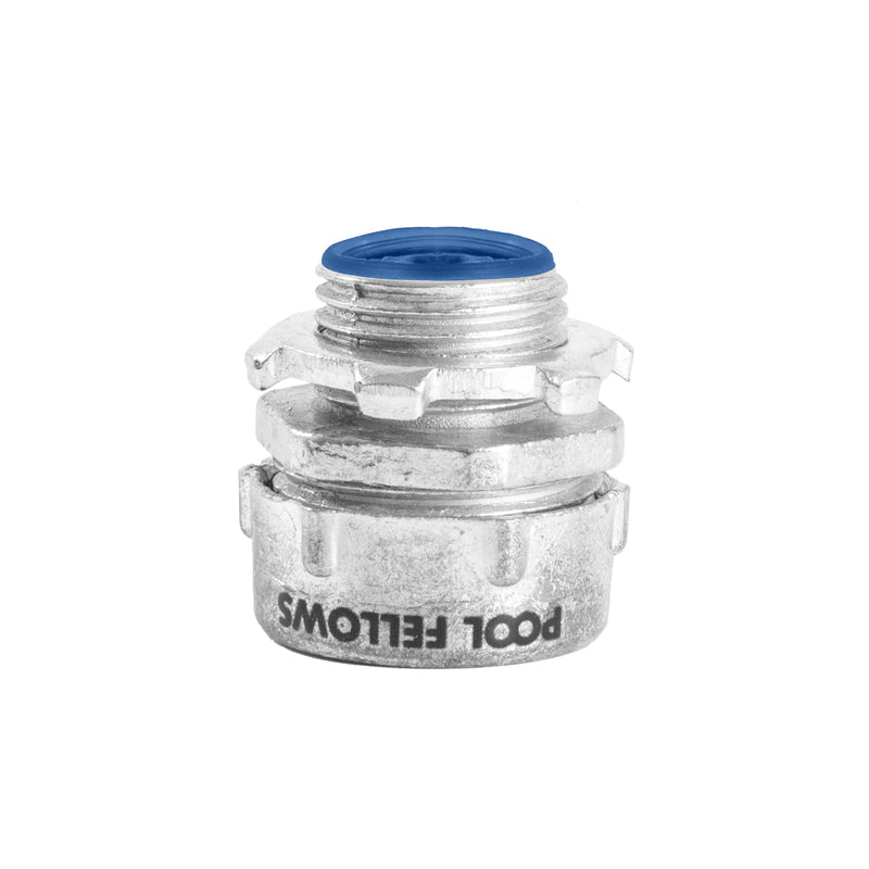 Plastic Coated Metal Hose Joint,  Zinc Alloy DPJ Plum Blossom Round Cap, Metal Hose Connector