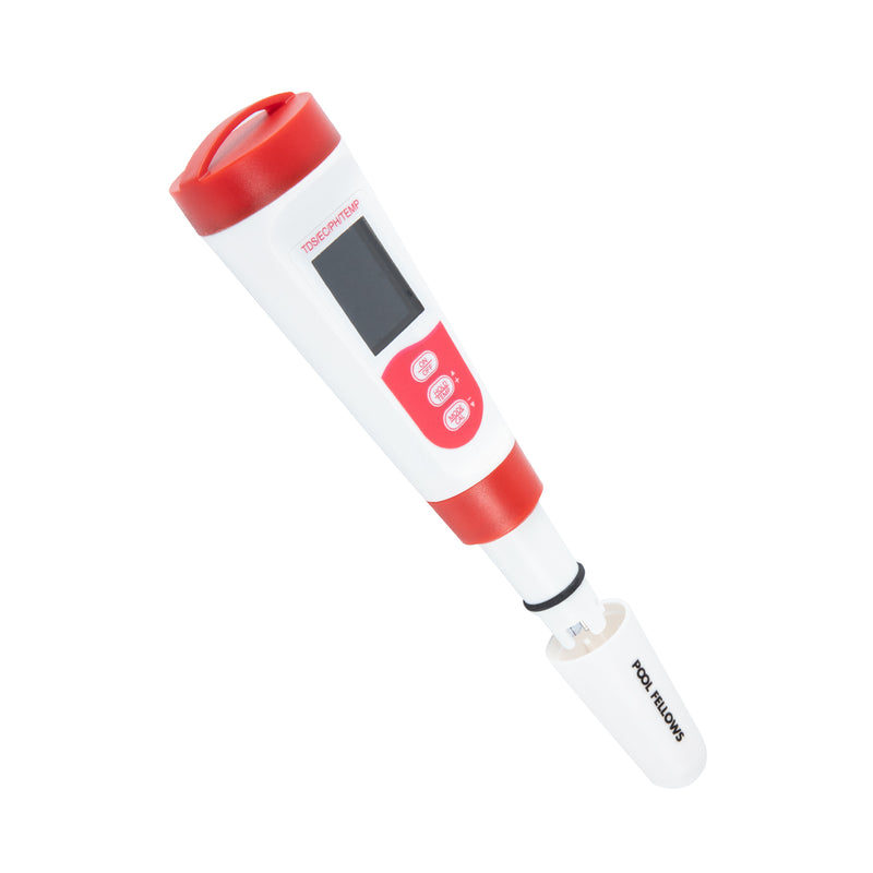 Water Quality Tester, Multifunctional TDS Water Quality Detection Pen,4 in 1 pH/EC/TDS/Temperature Meter for Pools, Aquarium, Daily Water