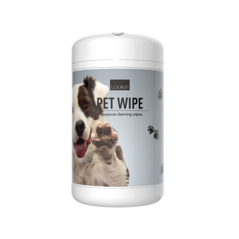LOUKIN Plant Based Pet Cleaning Wipes