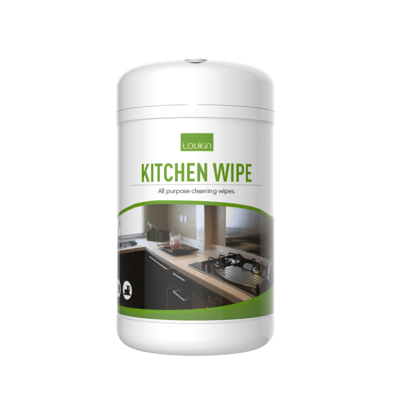 LOUKIN Plant Based Kitchen Cleaning Wipes