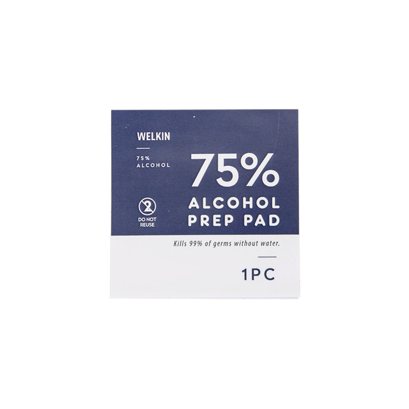 WELKIN Pre-moistened Alcohol Pads for Topical Use